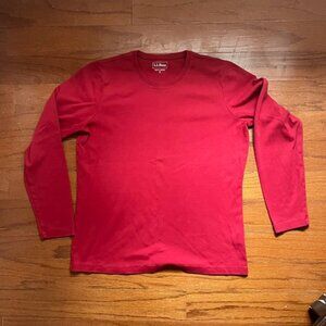 L.L. Bean Cotton Long Sleeve T-Shirt